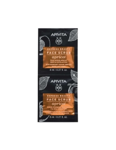 Apivita Express Beauty Creme Esfoliante Suave 2x8ml