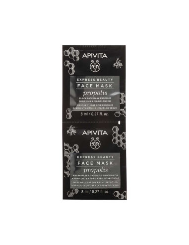 Apivita Express Beauty Máscara Purificante 2x8ml
