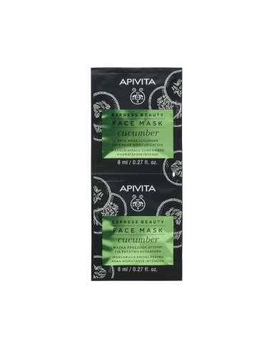 Apivita Express Beauty Máscara Hidratante Intensiva 2x8ml