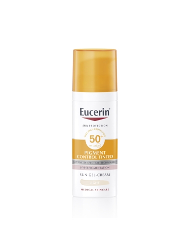 Eucerin Sun Pigment Control Tinted Gel-Creme Claro SPF50+ 50ml