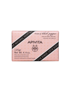 Apivita Rose and Black Pepper Sabonete 125gr