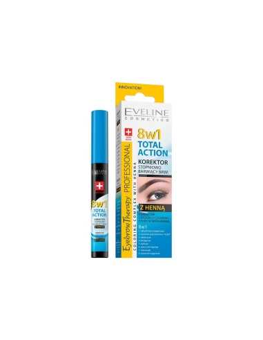 Eveline Cosmetics Eyebrow Therapy 8in1 Total Action Corrector 10ml