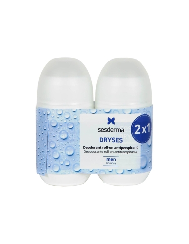 Sesderma Dryses Desodorizante Antitranspirante Homem 75mlx2