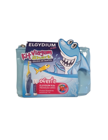 Elgydium Kids Kit Viagem Shark