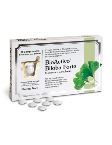 Bioactivo Biloba Forte 100mg 60Comp