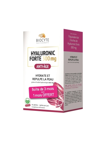 Biocyte Hyaluronic Forte 300mg 90 Cápsulas