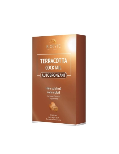 Biocyte Terracotta Autobronzant 30 Cápsulas