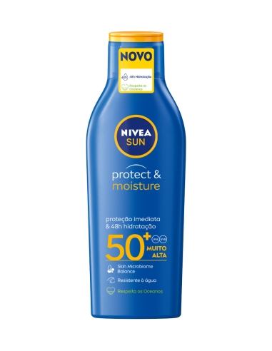 Nivea Sun Protect and Moisture Loção SPF50 200ml