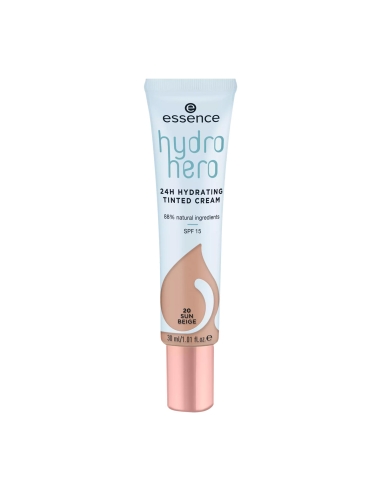 Essence Hydro Hero 24h Hydrating Tinted Cream SPF15 20 Sun Beige 30ml