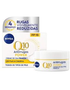 Nivea Q10 Power Antirrugas Creme Rosto Dia SPF15 50ml 2