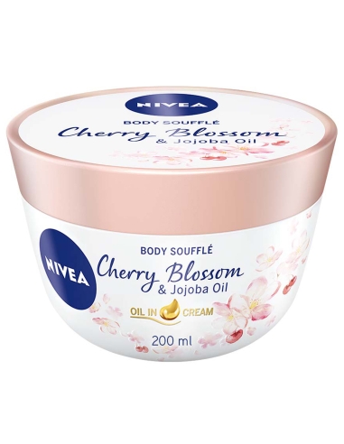 Nivea Body Soufflé Cherry Blossom and Jojoba Oil 200ml