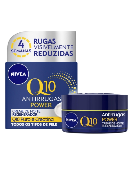 Nivea Q10 Power Antirrugas Creme Rosto Noite 50ml