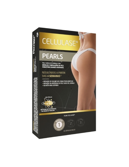 Cellulase Gold Pearls Anti Celulite 40 Cápsulas