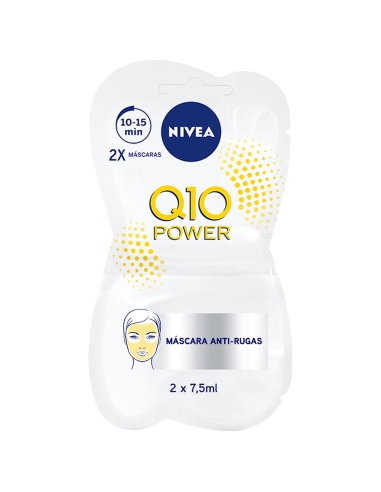 Nivea Q10 Power Máscara Antirrugas 2x7,5ml