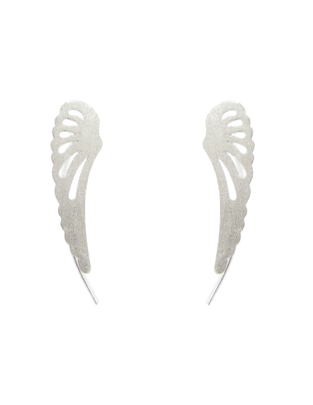 MRIO Classic Brincos Prata Asa de Anjo