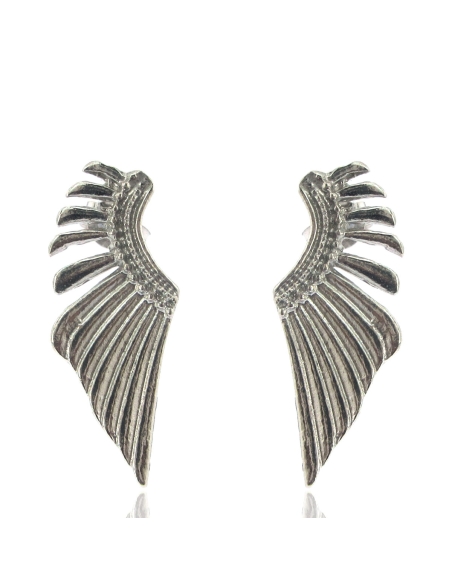 MRio Inca Brincos Asa Prata