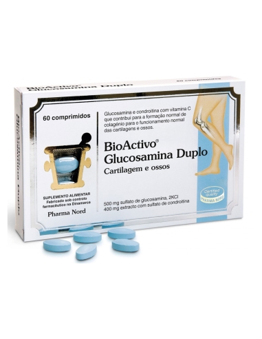 Bioactivo Glucosamina Duplo 60Comp