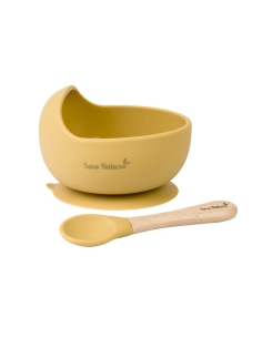 Saro Set Alimentação Nordic Wave Amarelo