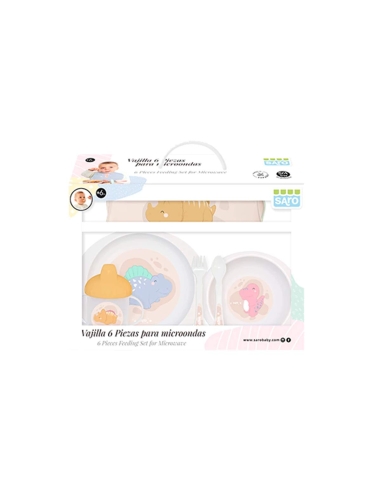 Saro Louça Happy Dinos 6 Peças