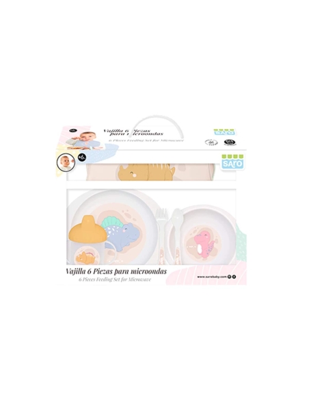 Saro Louça Happy Dinos 6 Peças