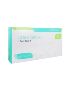 Sensitive Luvas de Latex Tamanho M x100 Unidades