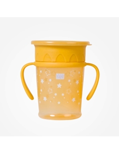 Saro Copo Anti-Gotas Amazing Cup Amarelo