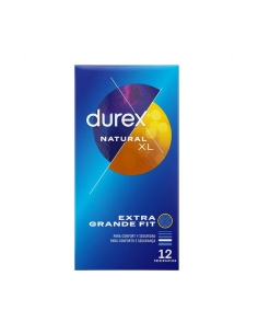 Durex Natural XL Preservativos X12