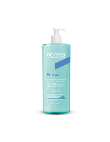 Noreva Eczeane Gel de Limpeza Líquido Suave 1L