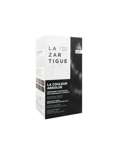 Lazartigue La Couleur Absolue Coloração Permanente 1.00 Preto 