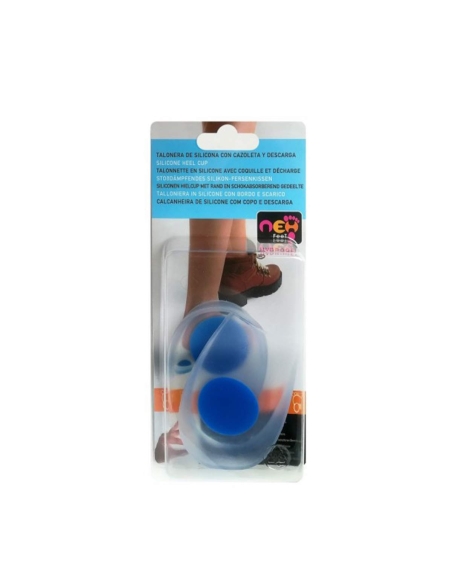 Neh Feet Calcanheira de Silicone com Copo e Descarga S 2 Unidades