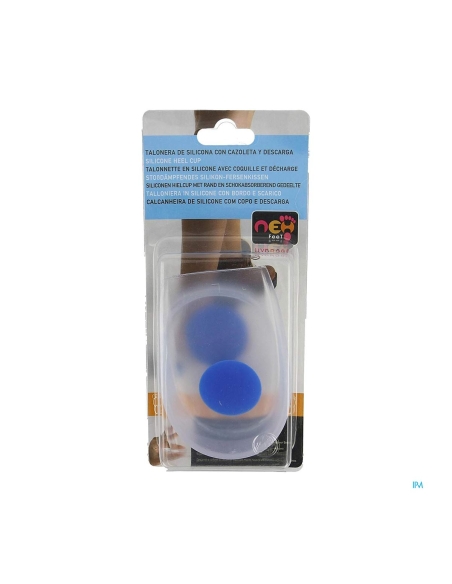 Neh Feet Calcanheira de Silicone com Copo e Descarga L 2 Unidades