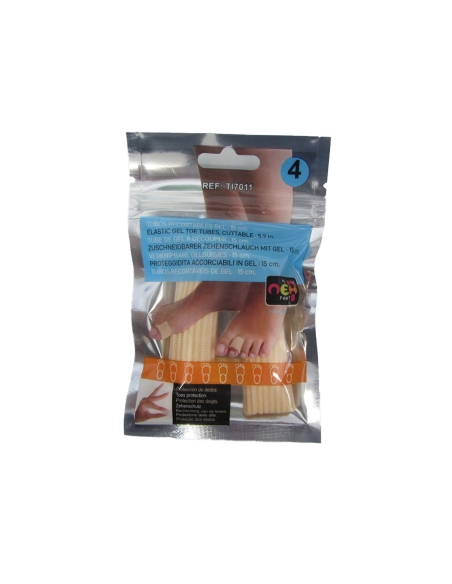 Neh Feet Tubos Recortáveis de Gel S 1 Unidade