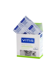 Vitis Orthodontic Pastilhas Efervescentes de Limpeza 70g