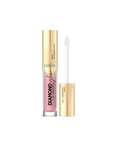 Eveline Cosmetics Lip Gloss Diamond Glow Luminizer 08 Honey Glam 4.5ml