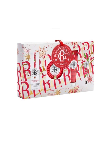 Roger Gallet Coffret Gingembre Rouge Ritual Perfumado