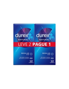 Durex Natural Plus Duo Preservativos 12 Unidades 2