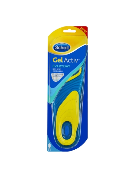 Scholl Gelactiv Palmilha Gel Uso Diário Homem X2