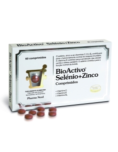 BioActivo Selénio e Zinco 60 Comprimidos 2