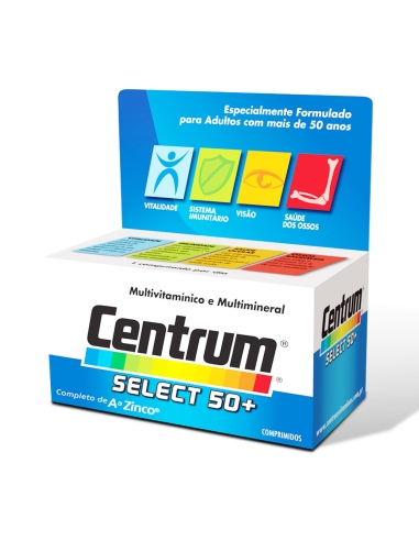 Centrum Select 50+ 90 Comprimidos