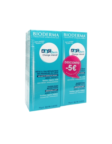 Bioderma ABCDerm Change Intensif Muda de Fralda 2x75g