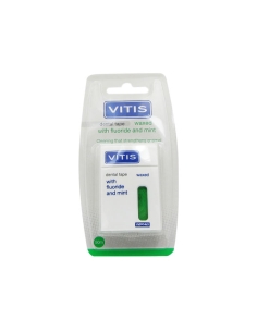 Vitis Fita Dentária Encerado Menta e Fluor 50m 2