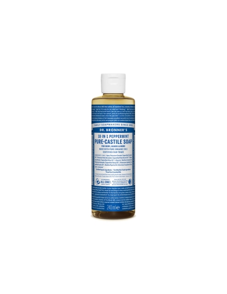 Dr. Bronner´s Sabonete Líquido Biológico Hortelâ-Pimenta 240ml