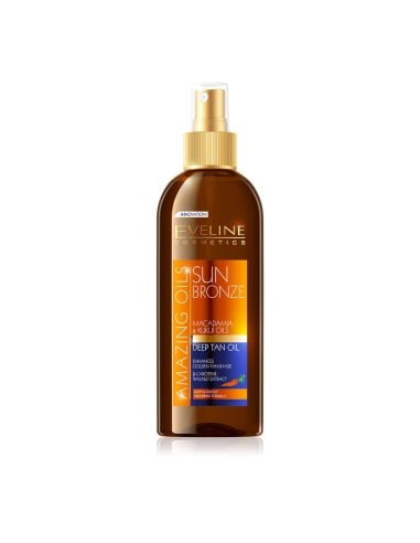 Eveline Cosmetics Sun Amazing Oils Sun Bronze Deep Tan Oil 150ml