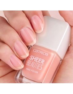 Catrice Sheer Beauties Nail Polish 050 Peach For The... 2