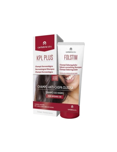 KPL Plus Pack Champô Dermatológico 200ml e Iraltone Champô Seborregulador 200ml