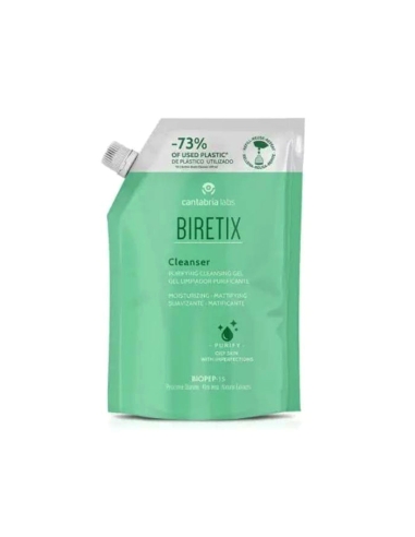 Biretix Gel de Limpeza Purificante Recarga 400ml