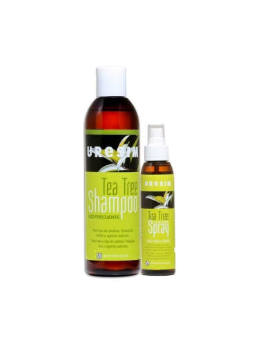 Uresim Pack Tea Tree Shampoo 300ml e Lotion Spray 60ml