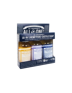 Dr. Bronner´s Pack Sabonetes Líquidos Biológicos 3x60ml