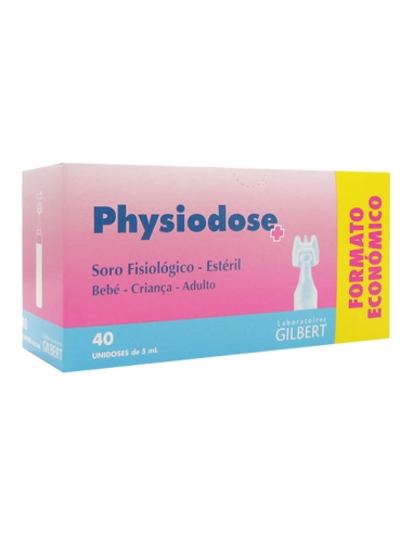 Physiodose Soro Fisiologico Monodoses 40x5ml