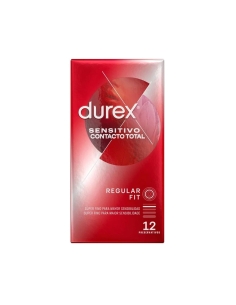 Durex Sensitivo Contacto Total 12 Preservativos